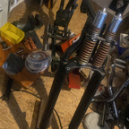 Meine augenblicklichen 3 Sportster Projekte